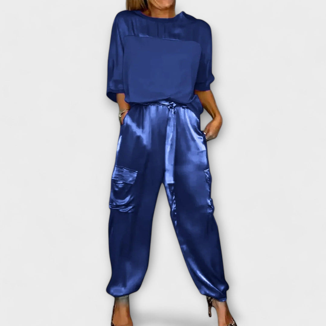 Ulla® | Satin To-delt Sæt