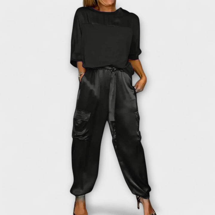 Ulla® | Satin To-delt Sæt